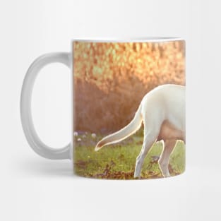 Posing Yellow Labrador Mug